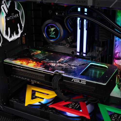 Компьютер EVOLVE SpecialPart TheWitcher: WildHunt (EVSP-TWWHCR770N5070-D532S1TBK) Black купить в Украине: Киев, Днепр, Харьков, Одесса  | Низкая цена, отзывы, характеристики от TELEMART фото