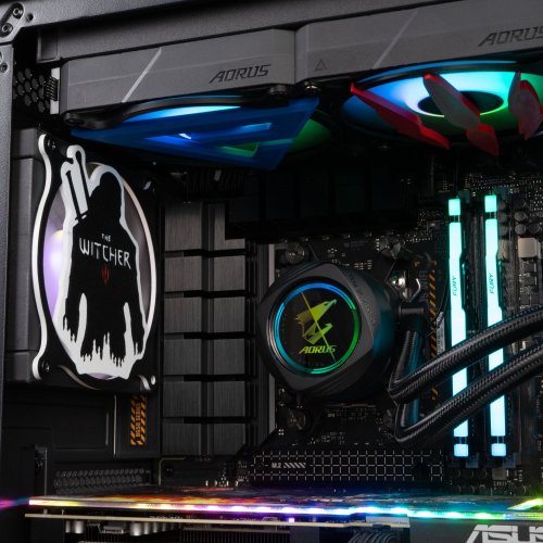Компьютер EVOLVE SpecialPart TheWitcher: WildHunt (EVSP-TWWHCR770N5070-D532S1TBK) Black купить в Украине: Киев, Днепр, Харьков, Одесса  | Низкая цена, отзывы, характеристики от TELEMART фото