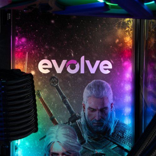 Компьютер EVOLVE SpecialPart TheWitcher: WildHunt (EVSP-TWWHCR770N5070-D532S1TBK) Black купить в Украине: Киев, Днепр, Харьков, Одесса  | Низкая цена, отзывы, характеристики от TELEMART фото