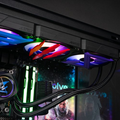 Компьютер EVOLVE SpecialPart TheWitcher: WildHunt (EVSP-TWWHCR770N5070-D532S1TBK) Black купить в Украине: Киев, Днепр, Харьков, Одесса  | Низкая цена, отзывы, характеристики от TELEMART фото