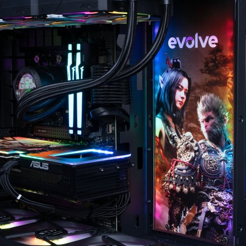 Купити Комп'ютер EVOLVE SpecialPart Wukong: BlackMyth (EVSP-WBMR770N5070-D532S1TBK) Black - ціна в Києві, Львові, Вінниці, Хмельницькому, Франківську, Україні | інтернет-магазин TELEMART.UA фото