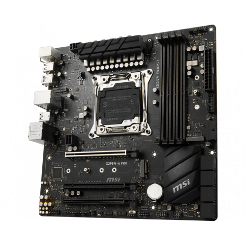 Продати Материнська плата MSI X299M-A PRO (s2066, Intel X299) за Trade-In у інтернет-магазині Телемарт - Київ, Дніпро, Україна фото