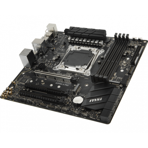 Продати Материнська плата MSI X299M-A PRO (s2066, Intel X299) за Trade-In у інтернет-магазині Телемарт - Київ, Дніпро, Україна фото