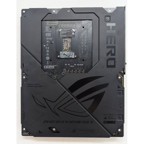 Материнська плата Asus ROG MAXIMUS Z890 HERO (s1851, Intel Z890) (Відновлено продавцем, 795563) купити з перевіркою сумісності: огляд, характеристики, ціна у Києві, Львові, Вінниці, Хмельницькому, Івано-Франківську, Україні | інтернет-магазин TELEMART.UA фото