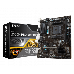 Материнська плата MSI B350M PRO-VH PLUS (sAM4, AMD B350)