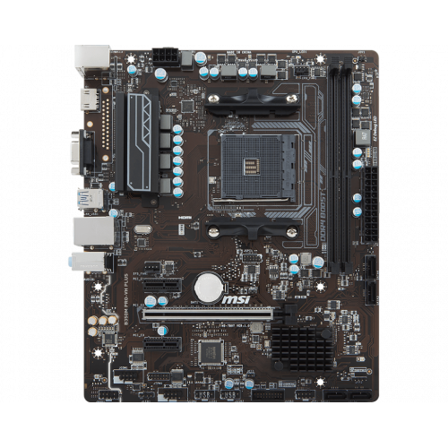 Продать Материнская плата MSI B350M PRO-VH PLUS (sAM4, AMD B350) по Trade-In интернет-магазине Телемарт - Киев, Днепр, Украина фото