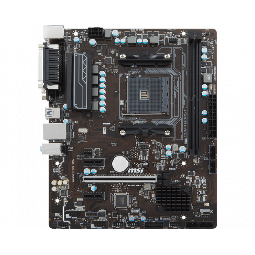 Продати Материнська плата MSI A320M PRO-VHL (sAM4, AMD A320) за Trade-In у інтернет-магазині Телемарт - Київ, Дніпро, Україна фото