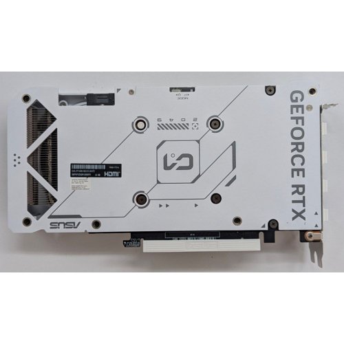 Відеокарта Asus GeForce RTX 4060 Dual EVO OC White 8192MB (DUAL-RTX4060-O8G-EVO-WHITE) (Відновлено продавцем, 795596) купити з перевіркою сумісності: огляд, характеристики, ціна у Києві, Львові, Вінниці, Хмельницькому, Івано-Франківську, Україні | інтернет-магазин TELEMART.UA фото