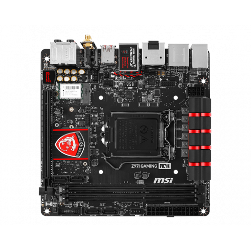 Продати Материнська плата MSI Z97I GAMING ACK (s1151, Intel Z97) за Trade-In у інтернет-магазині Телемарт - Київ, Дніпро, Україна фото