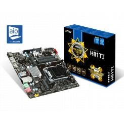 Материнська плата MSI H81TI (s1151, Intel H81)