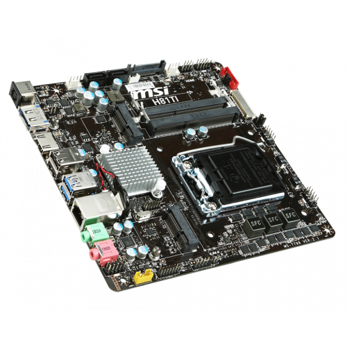 Продать Материнская плата MSI H81TI (s1151, Intel H81) по Trade-In интернет-магазине Телемарт - Киев, Днепр, Украина фото