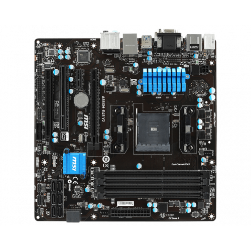Продати Материнська плата MSI A88XM-E45 V2 (sFM2+, AMD A88X) за Trade-In у інтернет-магазині Телемарт - Київ, Дніпро, Україна фото