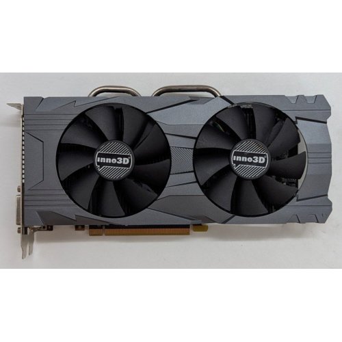 Відеокарта Inno3D GeForce GTX 1060 HerculeZ Twin X2 3072MB (N106F-2SDN-L5GS) (Відновлено продавцем, 795774) купити з перевіркою сумісності: огляд, характеристики, ціна у Києві, Львові, Вінниці, Хмельницькому, Івано-Франківську, Україні | інтернет-магазин TELEMART.UA фото