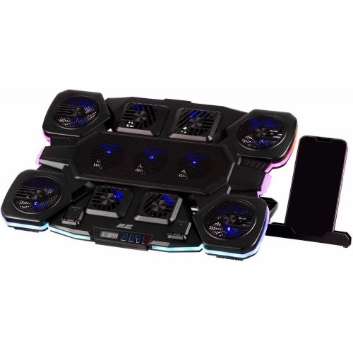 Купити Підставка для ноутбука 2E Gaming CPG-011 (2E-CPG-011) Black - ціна в Києві, Львові, Вінниці, Хмельницькому, Франківську, Україні | інтернет-магазин TELEMART.UA фото