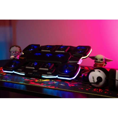 Купити Підставка для ноутбука 2E Gaming CPG-011 (2E-CPG-011) Black - ціна в Києві, Львові, Вінниці, Хмельницькому, Франківську, Україні | інтернет-магазин TELEMART.UA фото
