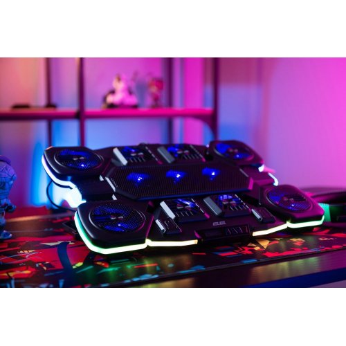Купити Підставка для ноутбука 2E Gaming CPG-011 (2E-CPG-011) Black - ціна в Києві, Львові, Вінниці, Хмельницькому, Франківську, Україні | інтернет-магазин TELEMART.UA фото