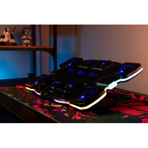 Купити Підставка для ноутбука 2E Gaming CPG-011 (2E-CPG-011) Black - ціна в Києві, Львові, Вінниці, Хмельницькому, Франківську, Україні | інтернет-магазин TELEMART.UA фото