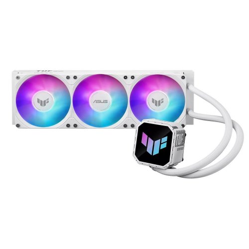 Купить Готовая СВО Asus TUF Gaming LC III 360 ARGB (90RC0192-B0EAY0) White с проверкой совместимости: обзор, характеристики, цена в Киеве, Днепре, Одессе, Харькове, Украине | интернет-магазин TELEMART.UA фото