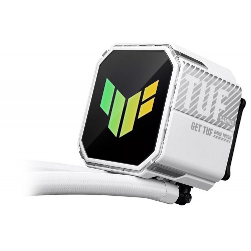Купить Готовая СВО Asus TUF Gaming LC III 360 ARGB (90RC0192-B0EAY0) White с проверкой совместимости: обзор, характеристики, цена в Киеве, Днепре, Одессе, Харькове, Украине | интернет-магазин TELEMART.UA фото