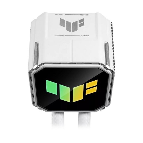 Купить Готовая СВО Asus TUF Gaming LC III 360 ARGB (90RC0192-B0EAY0) White с проверкой совместимости: обзор, характеристики, цена в Киеве, Днепре, Одессе, Харькове, Украине | интернет-магазин TELEMART.UA фото