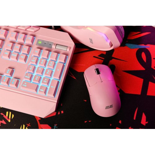 Купити Миша 2E Gaming MG355 Wireless (2E-MG355UPK-WL) Pink - ціна в Києві, Львові, Вінниці, Хмельницькому, Франківську, Україні | інтернет-магазин TELEMART.UA фото
