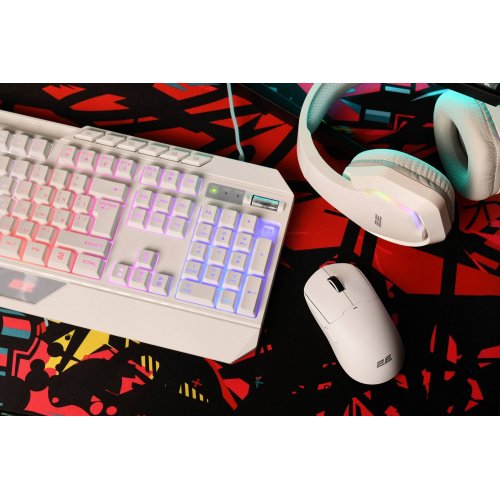 Купить Мышка 2E Gaming MG355 Wireless (2E-MG355UWT-WL) White - цена в Харькове, Киеве, Днепре, Одессе
в интернет-магазине Telemart фото