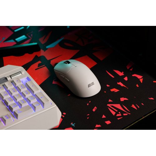 Купить Мышка 2E Gaming MG355 Wireless (2E-MG355UWT-WL) White - цена в Харькове, Киеве, Днепре, Одессе
в интернет-магазине Telemart фото