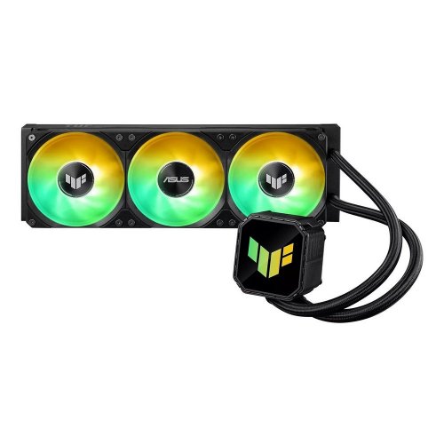 Готова СВО Asus TUF Gaming LC III 360 ARGB (90RC0191-B0EAY0) Black купити з перевіркою сумісності: огляд, характеристики, ціна у Києві, Львові, Вінниці, Хмельницькому, Івано-Франківську, Україні | інтернет-магазин TELEMART.UA фото