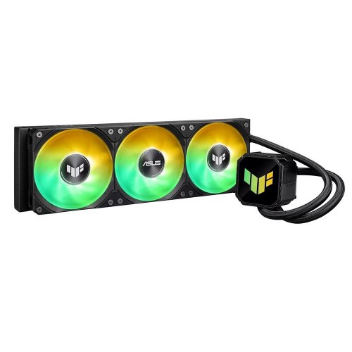 Готова СВО Asus TUF Gaming LC III 360 ARGB (90RC0191-B0EAY0) Black купити з перевіркою сумісності: огляд, характеристики, ціна у Києві, Львові, Вінниці, Хмельницькому, Івано-Франківську, Україні | інтернет-магазин TELEMART.UA фото