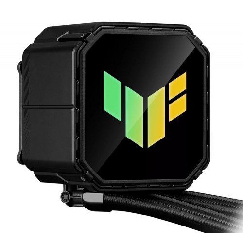 Готова СВО Asus TUF Gaming LC III 360 ARGB (90RC0191-B0EAY0) Black купити з перевіркою сумісності: огляд, характеристики, ціна у Києві, Львові, Вінниці, Хмельницькому, Івано-Франківську, Україні | інтернет-магазин TELEMART.UA фото