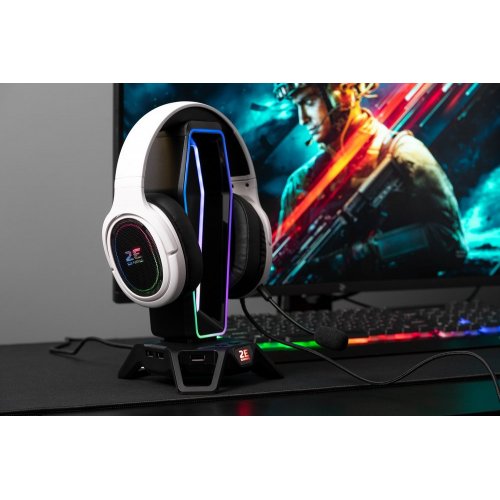 Купить Наушники 2E Gaming HG330 7.1 (2E-HG330WT-7.1) White - цена в Харькове, Киеве, Днепре, Одессе
в интернет-магазине Telemart фото