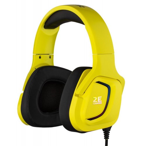 Купити Навушники 2E Gaming HG340 (2E-HG340YW) Yellow - ціна в Києві, Львові, Вінниці, Хмельницькому, Франківську, Україні | інтернет-магазин TELEMART.UA фото