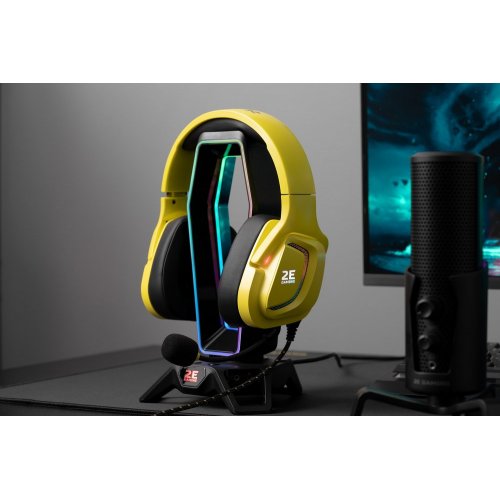 Купити Навушники 2E Gaming HG340 (2E-HG340YW) Yellow - ціна в Києві, Львові, Вінниці, Хмельницькому, Франківську, Україні | інтернет-магазин TELEMART.UA фото
