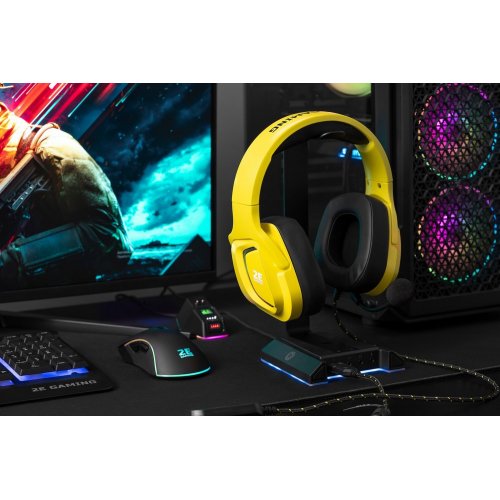 Купити Навушники 2E Gaming HG340 (2E-HG340YW) Yellow - ціна в Києві, Львові, Вінниці, Хмельницькому, Франківську, Україні | інтернет-магазин TELEMART.UA фото