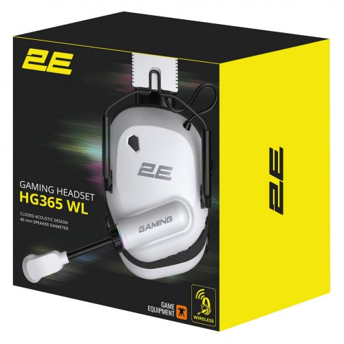 Купить Наушники 2E Gaming HG365 Wireless (2E-HG365WT-WL) White - цена в Харькове, Киеве, Днепре, Одессе
в интернет-магазине Telemart фото