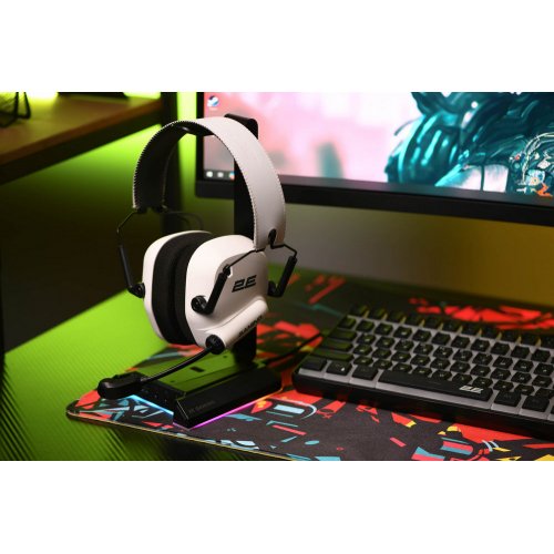 Купить Наушники 2E Gaming HG365 Wireless (2E-HG365WT-WL) White - цена в Харькове, Киеве, Днепре, Одессе
в интернет-магазине Telemart фото