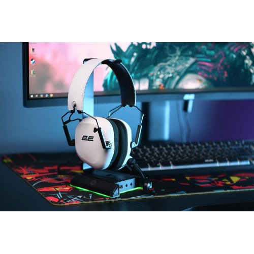 Купить Наушники 2E Gaming HG365 Wireless (2E-HG365WT-WL) White - цена в Харькове, Киеве, Днепре, Одессе
в интернет-магазине Telemart фото