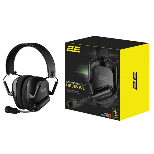 Купити Навушники 2E Gaming HG365 Wireless (2E-HG365BK-WL) Black - ціна в Києві, Львові, Вінниці, Хмельницькому, Франківську, Україні | інтернет-магазин TELEMART.UA фото