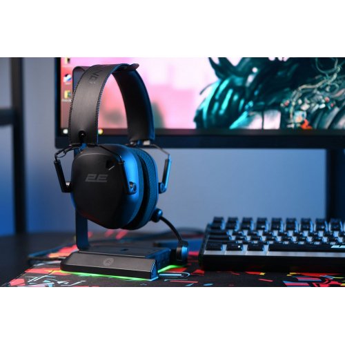 Купити Навушники 2E Gaming HG365 Wireless (2E-HG365BK-WL) Black - ціна в Києві, Львові, Вінниці, Хмельницькому, Франківську, Україні | інтернет-магазин TELEMART.UA фото