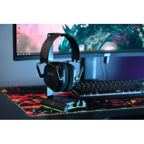 Купити Навушники 2E Gaming HG365 Wireless (2E-HG365BK-WL) Black - ціна в Києві, Львові, Вінниці, Хмельницькому, Франківську, Україні | інтернет-магазин TELEMART.UA фото
