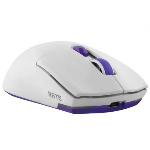 Купить Мышка Proove Gaming Rate Special Edition (CMRTWRS03002) White/Purple - цена в Харькове, Киеве, Днепре, Одессе
в интернет-магазине Telemart фото