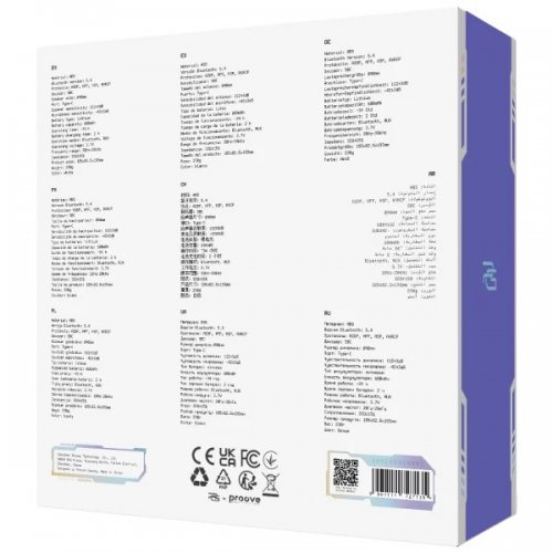 Купити Навушники Proove Gaming Bliss (GHBL00010002) White - ціна в Києві, Львові, Вінниці, Хмельницькому, Франківську, Україні | інтернет-магазин TELEMART.UA фото