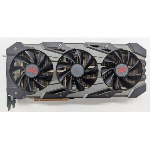 Відеокарта PowerColor Radeon RX 5700 XT Red Devil OC 8192MB (AXRX 5700 XT 8GBD6-3DHE/OC) (Відновлено продавцем, 795934) купити з перевіркою сумісності: огляд, характеристики, ціна у Києві, Львові, Вінниці, Хмельницькому, Івано-Франківську, Україні | інтернет-магазин TELEMART.UA фото