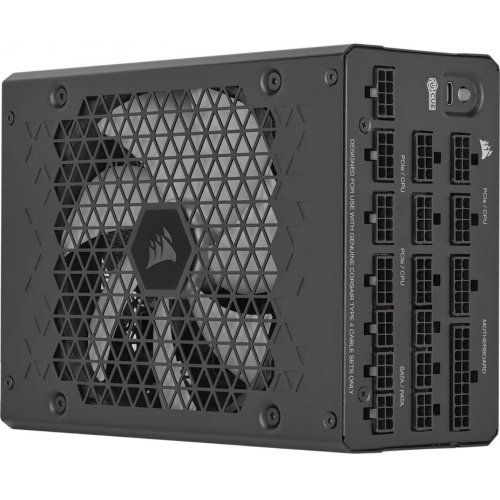 Блок живлення Corsair HX1200i PCIE5 1200W (CP-9020307-EU) купити з перевіркою сумісності: огляд, характеристики, ціна у Києві, Львові, Вінниці, Хмельницькому, Івано-Франківську, Україні | інтернет-магазин TELEMART.UA фото