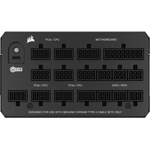 Блок живлення Corsair HX1200i PCIE5 1200W (CP-9020307-EU) купити з перевіркою сумісності: огляд, характеристики, ціна у Києві, Львові, Вінниці, Хмельницькому, Івано-Франківську, Україні | інтернет-магазин TELEMART.UA фото