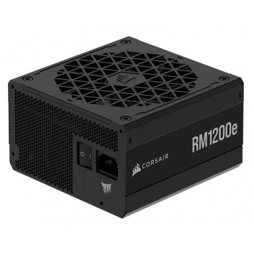 Блок живлення Corsair RM1200e PCIE5 1200W (CP-9020258-EU) купити з перевіркою сумісності: огляд, характеристики, ціна у Києві, Львові, Вінниці, Хмельницькому, Івано-Франківську, Україні | інтернет-магазин TELEMART.UA фото