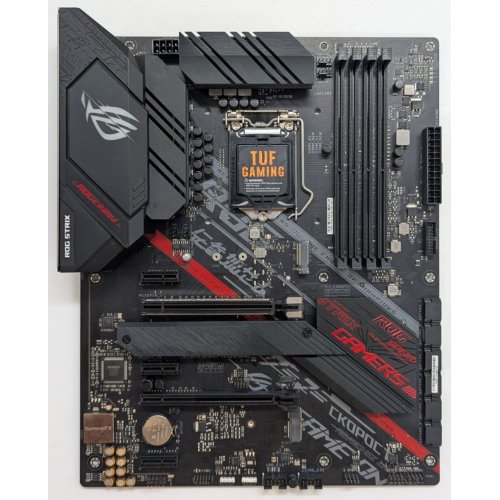 Материнська плата Asus ROG STRIX B460-H GAMING (s1200, Intel B460) (Відновлено продавцем, 795957) купити з перевіркою сумісності: огляд, характеристики, ціна у Києві, Львові, Вінниці, Хмельницькому, Івано-Франківську, Україні | інтернет-магазин TELEMART.UA фото