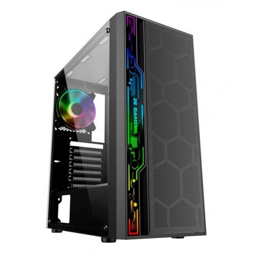 Корпус 2E Gaming Spero (2E-G2052) без БП Black (Відновлено продавцем, 795968) купити з перевіркою сумісності: огляд, характеристики, ціна у Києві, Львові, Вінниці, Хмельницькому, Івано-Франківську, Україні | інтернет-магазин TELEMART.UA фото