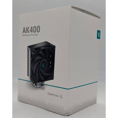 Кулер Deepcool AK400 (R-AK400-BKNNMN-G-1) (Відновлено продавцем, 795970) купити з перевіркою сумісності: огляд, характеристики, ціна у Києві, Львові, Вінниці, Хмельницькому, Івано-Франківську, Україні | інтернет-магазин TELEMART.UA фото
