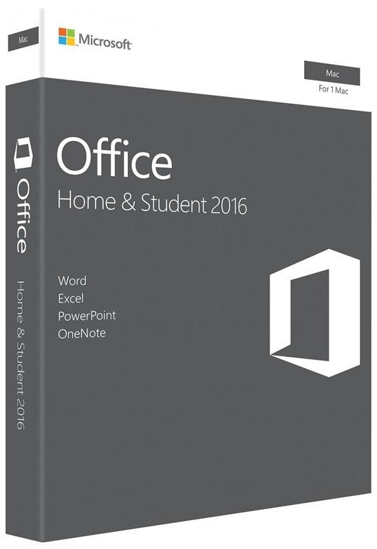 Купить Офисное приложение Microsoft Office Mac Home & Student 2016 ...
